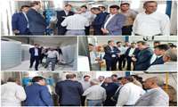بازدید معاون امور باغبانی از کارگاه های عرقیات گیری فیروزآباد در استان فارس 