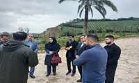 بازدید از طرح آکواپونیک در شهرستان نکا