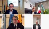 برگزاری جلسه وبیناری معاون امور باغبانی با مدیر اجرایی شورای بین المللی زیتون در اسپانیا 