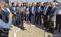 برگزاری مراسم کلنگ زنی شهرک گلخانه ای بخش غیر دولتی شهرستان مراغه با حضور وزیر جهاد کشاورزی و معاون امور باغبانی 